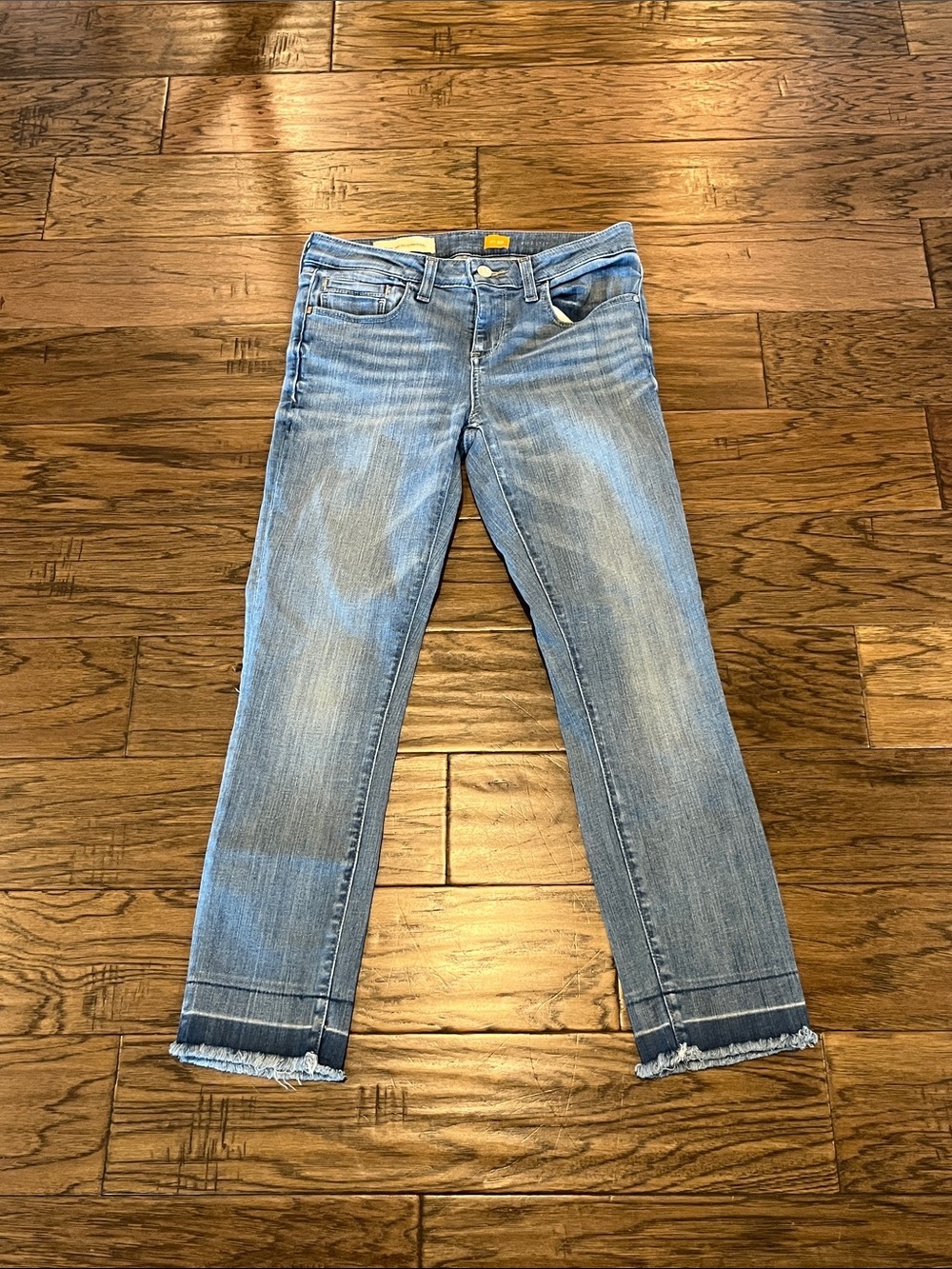 Anthropologie Pilcro and the Letterpress Skinny Mid Rise Size 28